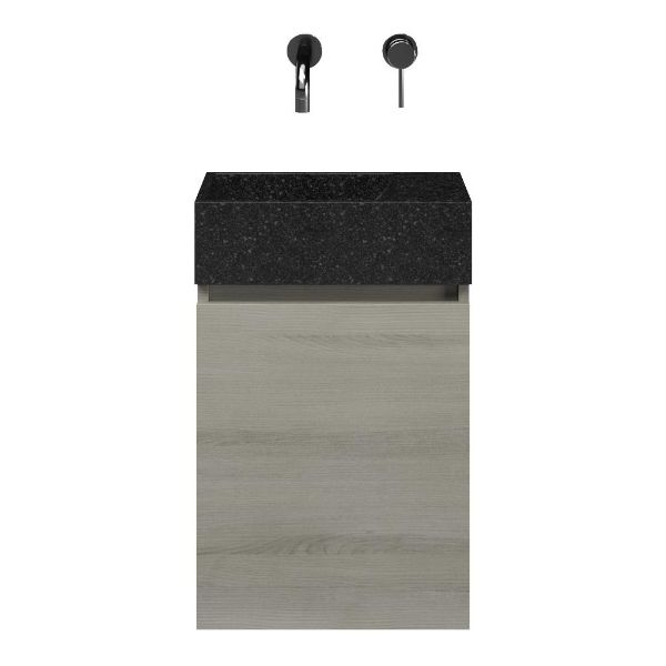 Capri fonteinmeubel 40 cm licht grijs