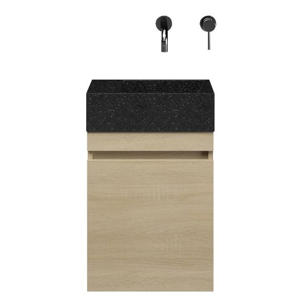 Bona fonteinmeubel 40 cm licht eiken