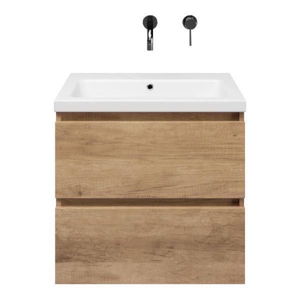 Gia badmeubel 60 cm sevilla eiken