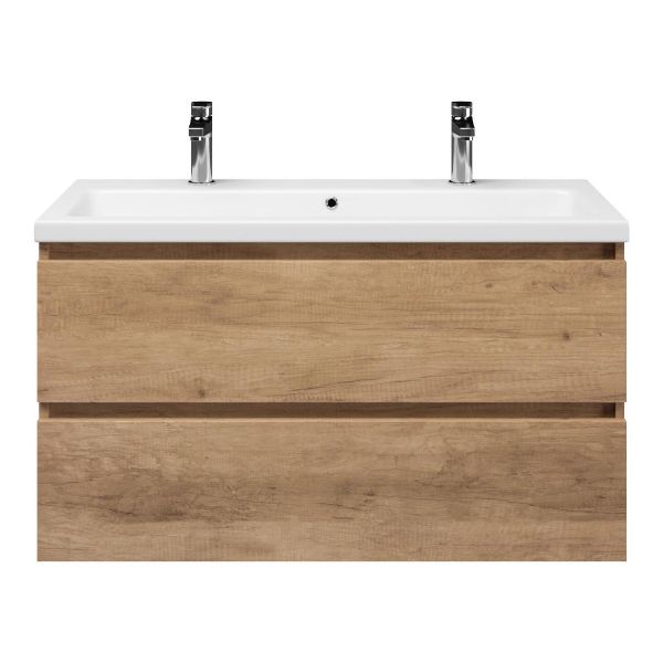 Gia badmeubel 100 cm sevilla eiken
