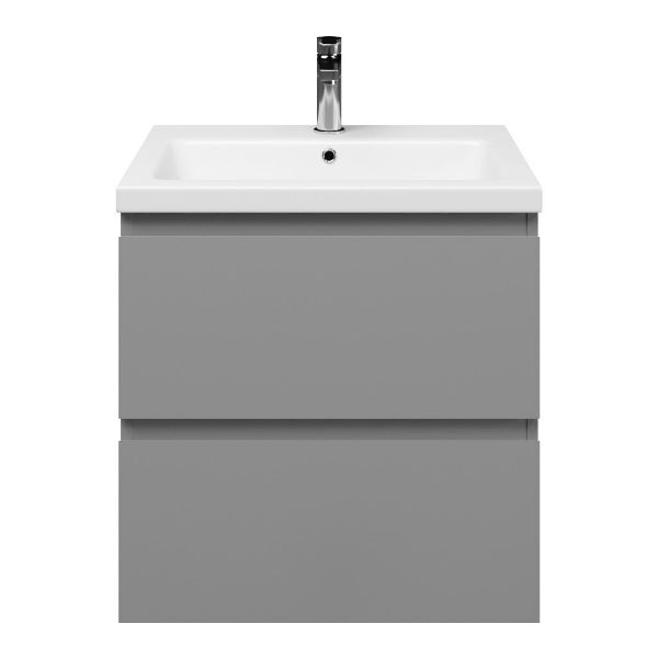 Gisella badmeubel 60 cm licht grijs