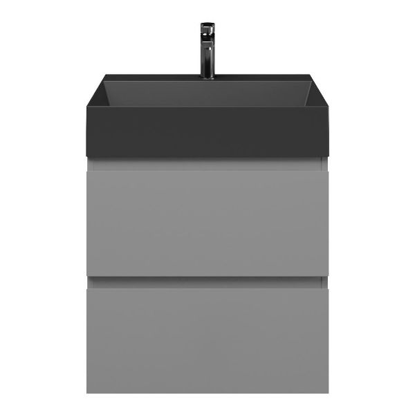 Gisella badmeubel 60 cm licht grijs