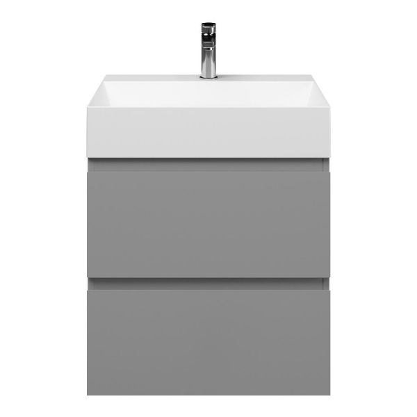 Gisella badmeubel 60 cm licht grijs