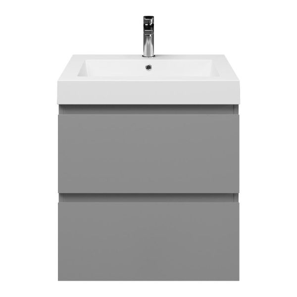 Gisella badmeubel 60 cm licht grijs