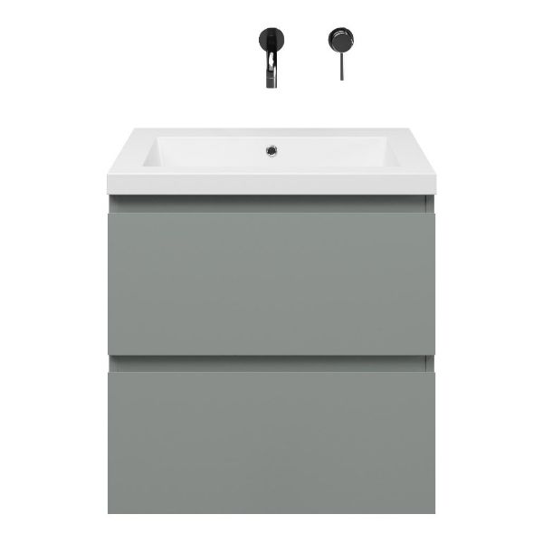 Gisella badmeubel 60 cm licht grijs