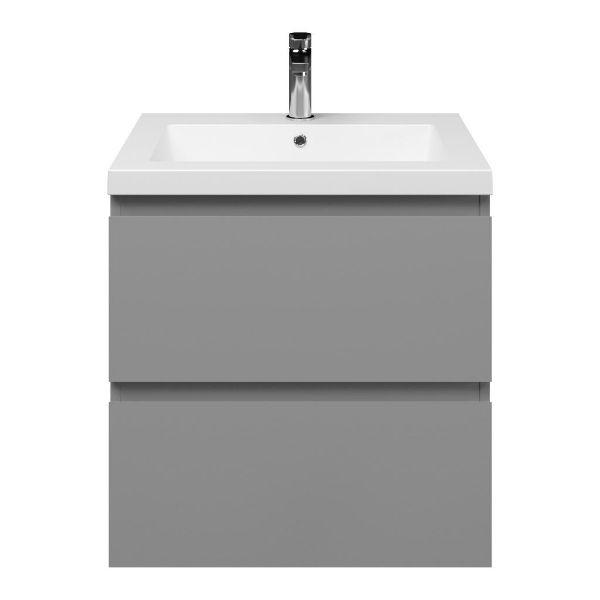 Gisella badmeubel 60 cm licht grijs
