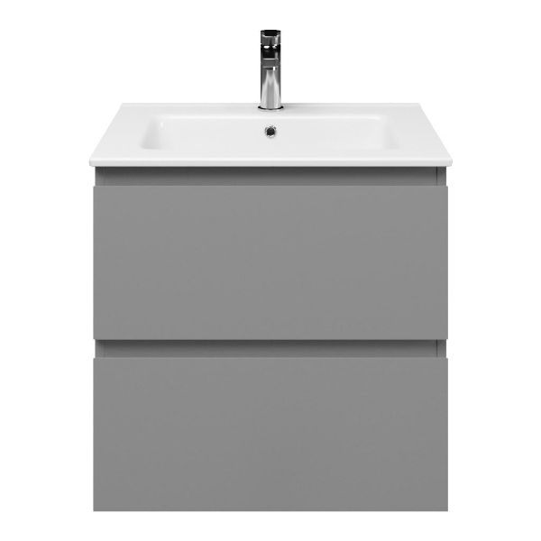 Gisella badmeubel 60 cm licht grijs