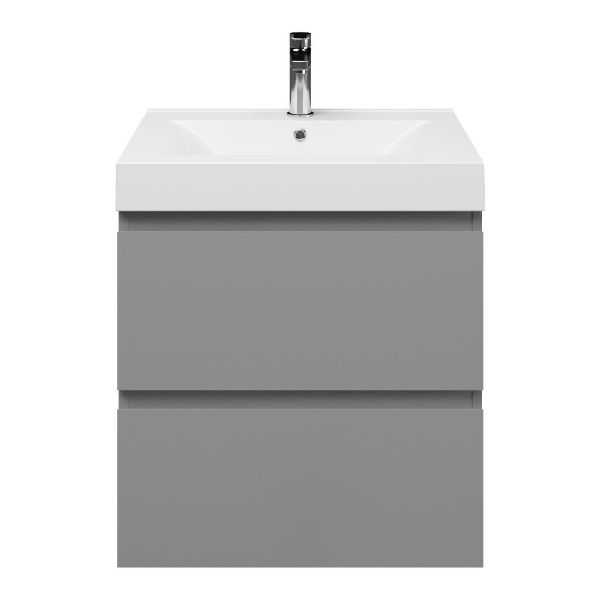 Gisella badmeubel 60 cm licht grijs