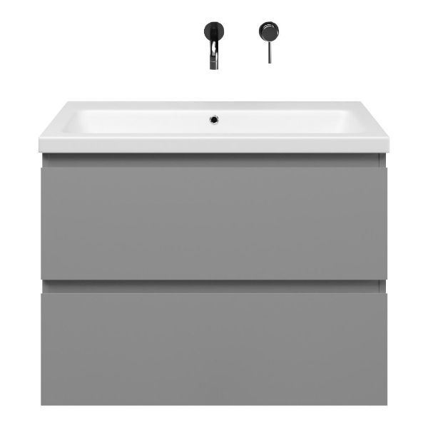 Gisella badmeubel 80 cm licht grijs