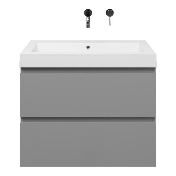 Gisella badmeubel 80 cm licht grijs