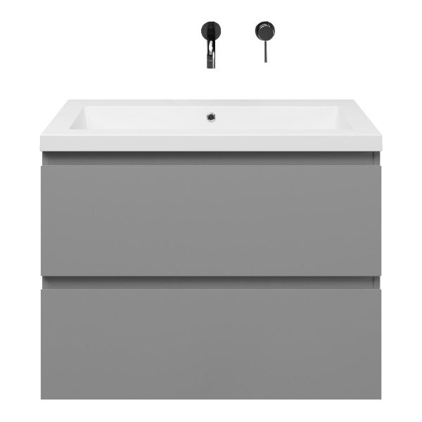 Gisella badmeubel 80 cm licht grijs