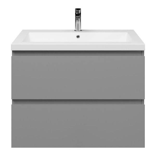 Gisella badmeubel 80 cm licht grijs