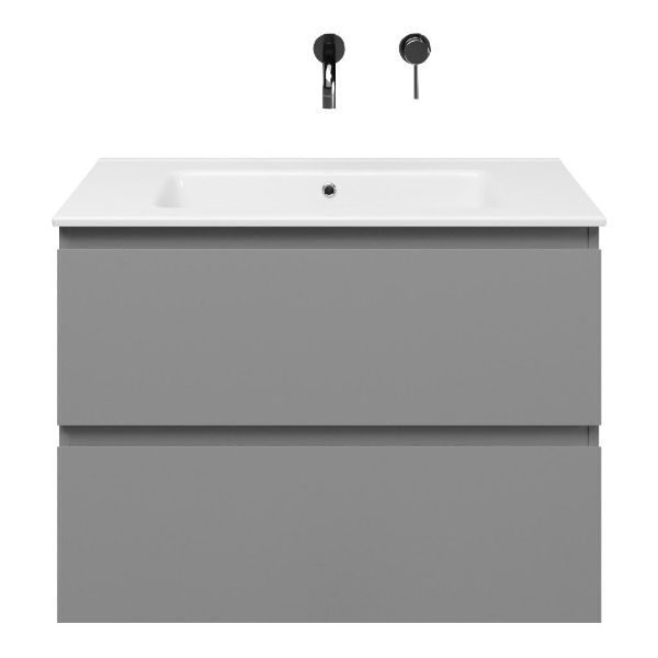 Gisella badmeubel 80 cm licht grijs