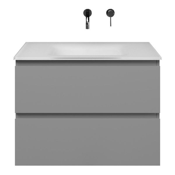 Gisella badmeubel 80 cm licht grijs