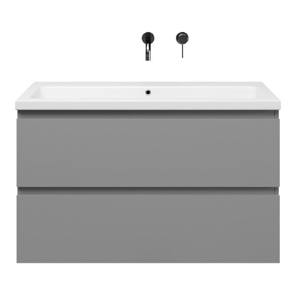 Gisella badmeubel 100 cm licht grijs
