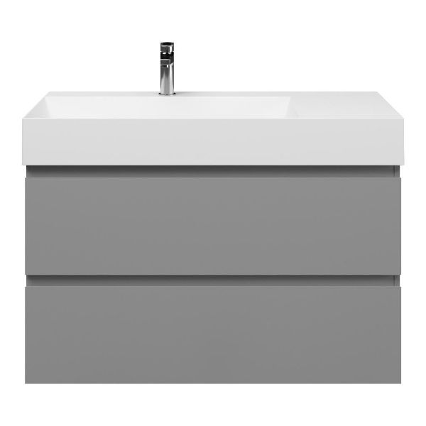 Gisella badmeubel 100 cm licht grijs