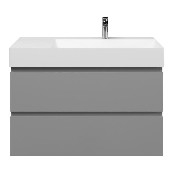 Gisella badmeubel 100 cm licht grijs