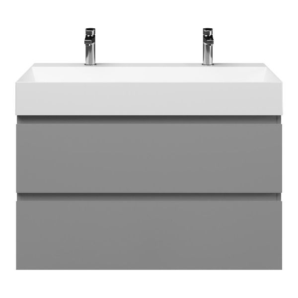 Gisella badmeubel 100 cm licht grijs