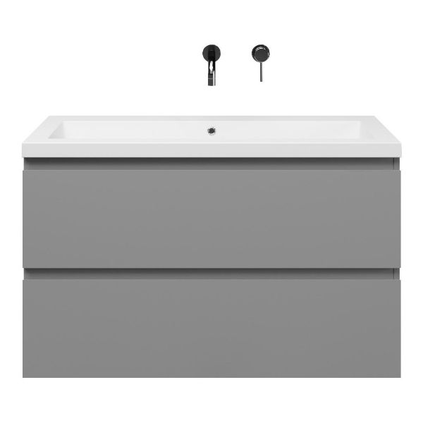 Gisella badmeubel 100 cm licht grijs