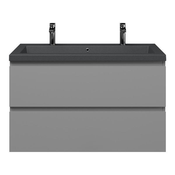Gisella badmeubel 100 cm licht grijs