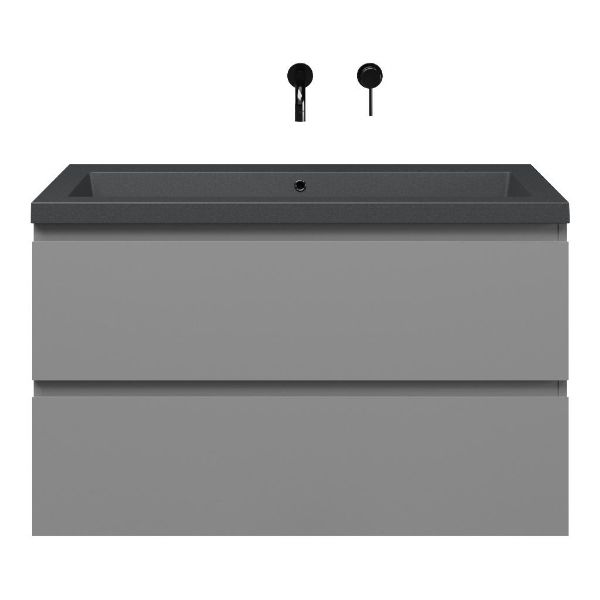Gisella badmeubel 100 cm licht grijs