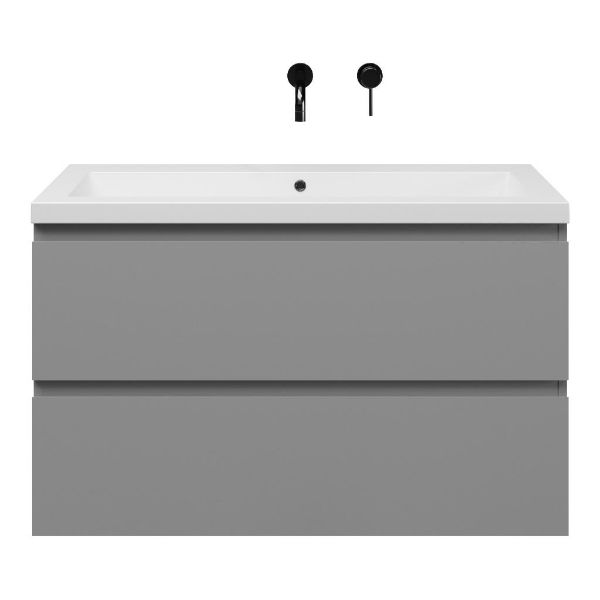Gisella badmeubel 100 cm licht grijs
