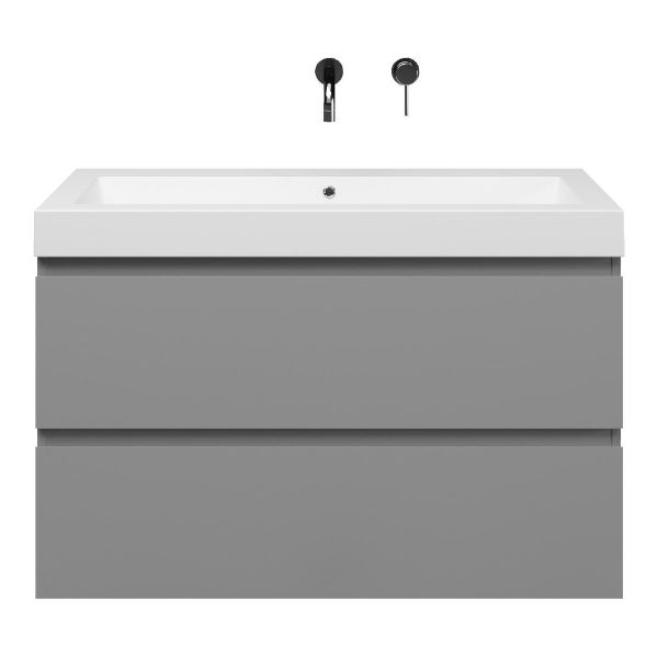 Gisella badmeubel 100 cm licht grijs
