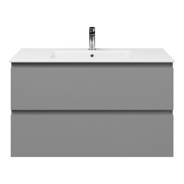 Gisella badmeubel 100 cm licht grijs