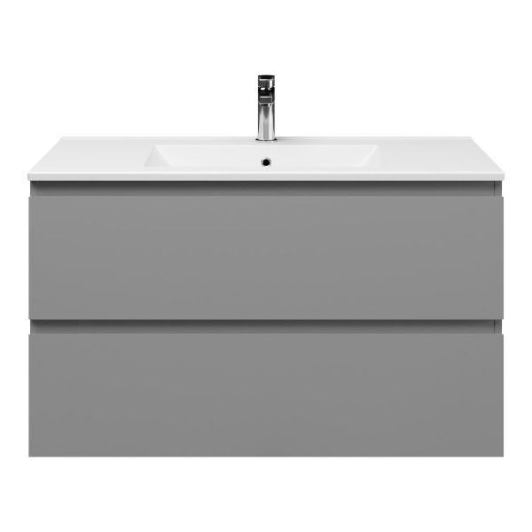 Gisella badmeubel 100 cm licht grijs