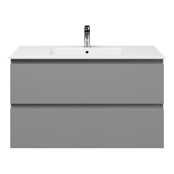 Gisella badmeubel 100 cm licht grijs