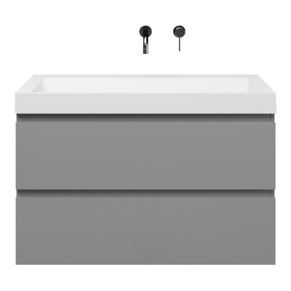 Gisella badmeubel 100 cm licht grijs