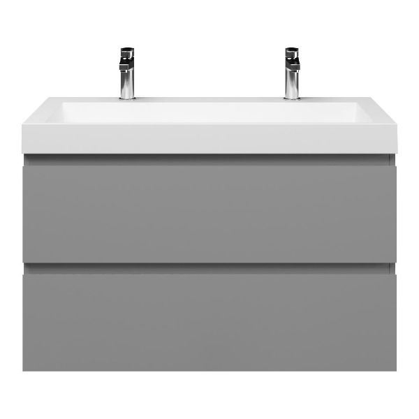 Gisella badmeubel 100 cm licht grijs