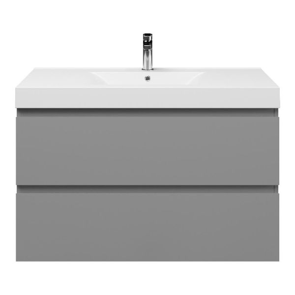 Gisella badmeubel 100 cm licht grijs