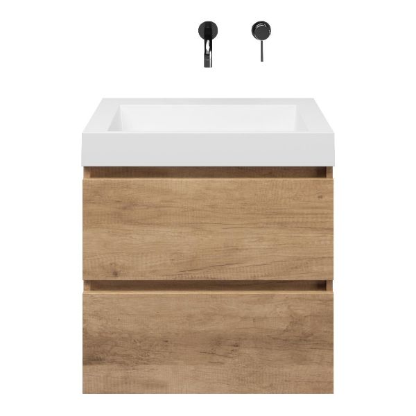 Gia badmeubel 60 cm sevilla eiken