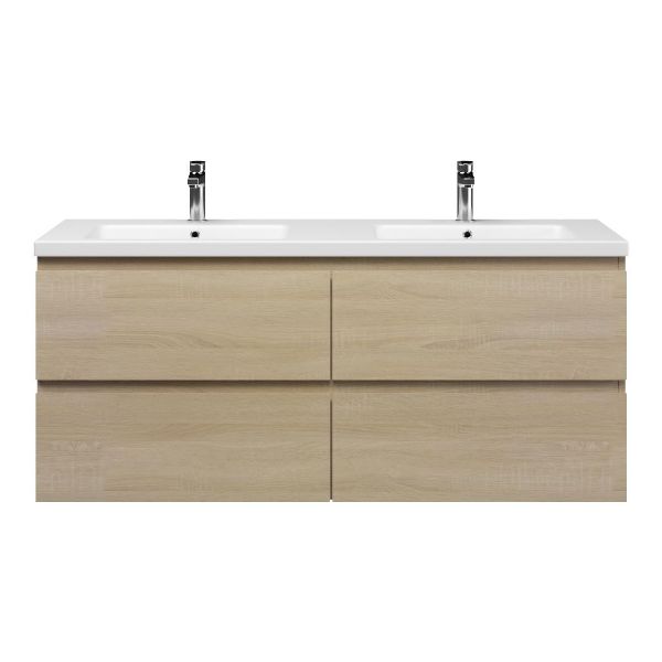 Elena badmeubel 140 cm licht eiken