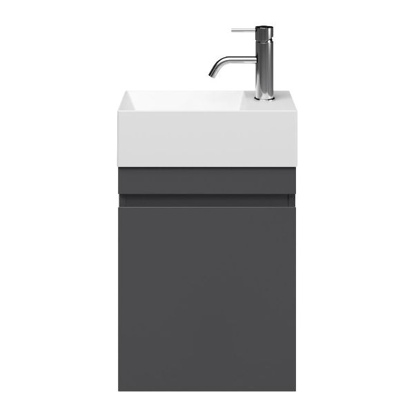 Bona fonteinmeubel 40 cm mat antraciet