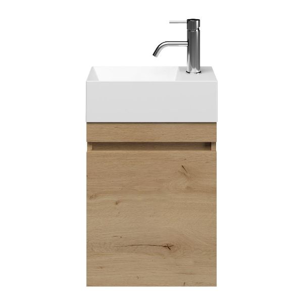 Bona fonteinmeubel 40 cm natuur eiken
