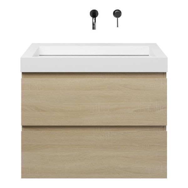 Elena badmeubel 80 cm eiken licht