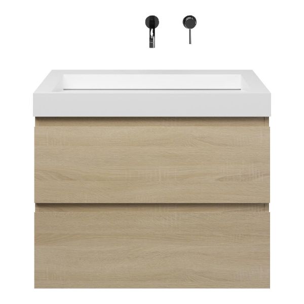 Elena badmeubel 80 cm eiken licht