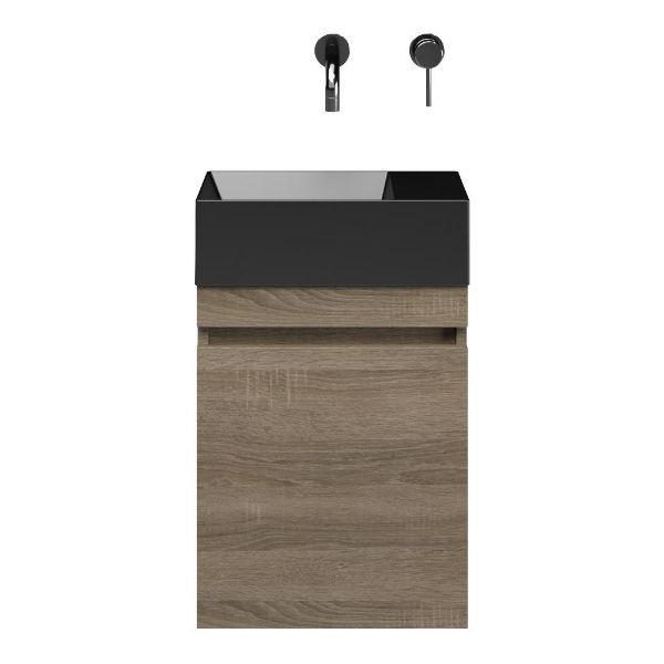 Bona fonteinmeubel 40 cm donker eiken