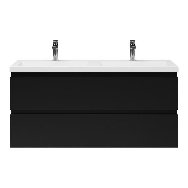 Secca badmeubel 120 cm mat zwart