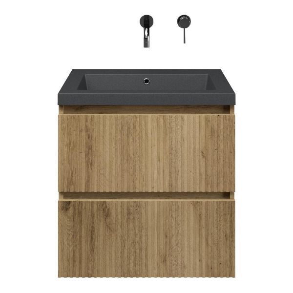 Silvan badmeubel 60 cm warm eiken