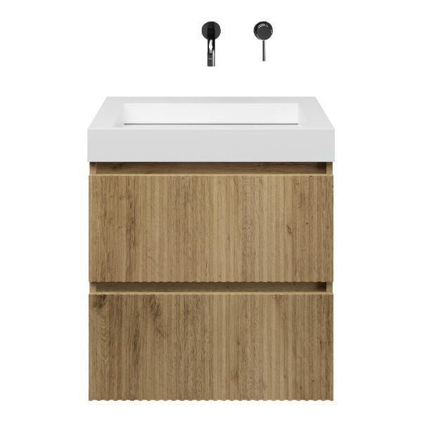 Silvan badmeubel 60 cm warm eiken
