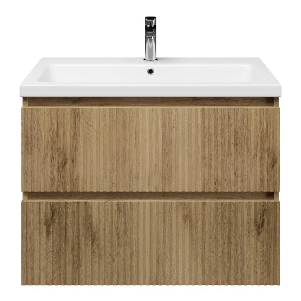 Silvan badmeubel 80 cm warm eiken