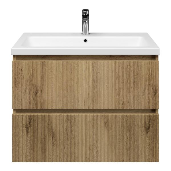 Silvan badmeubel 80 cm warm eiken
