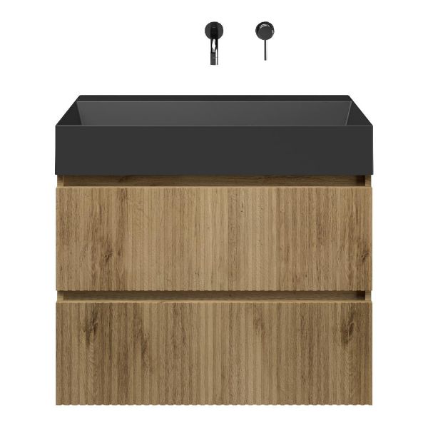 Silvan badmeubel 80 cm warm eiken