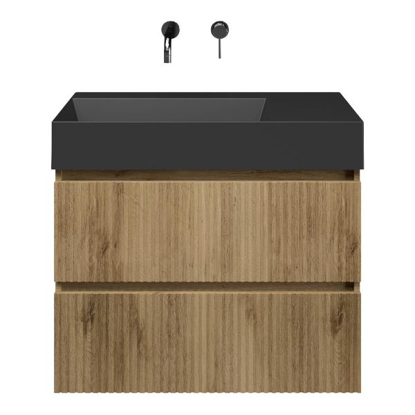 Silvan badmeubel 80 cm warm eiken
