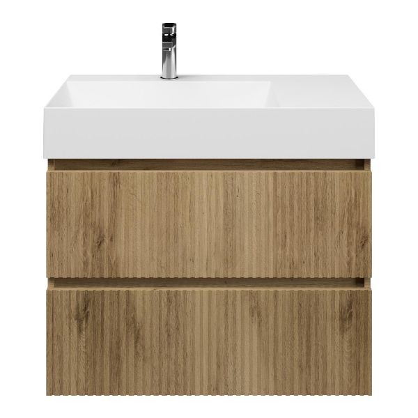 Silvan badmeubel 80 cm warm eiken