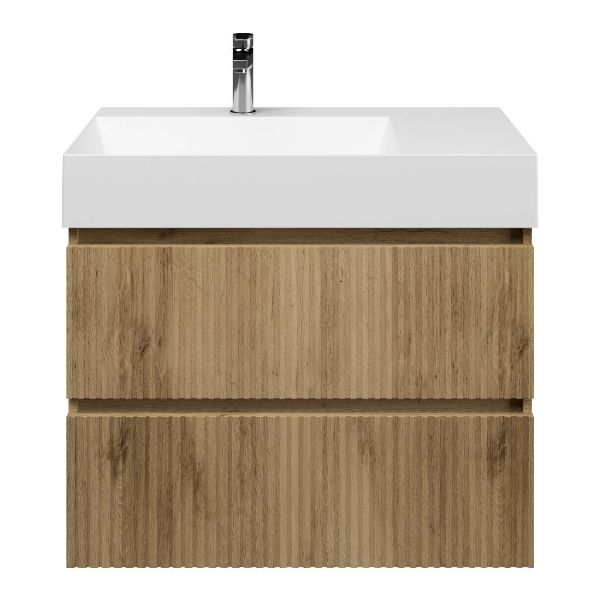 Silvan badmeubel 80 cm warm eiken