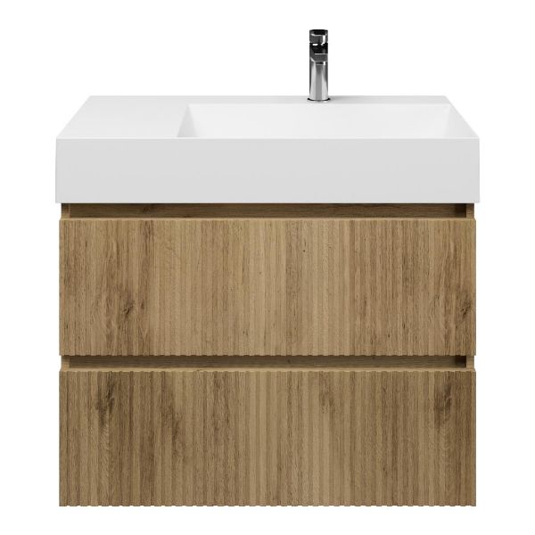 Silvan badmeubel 80 cm warm eiken